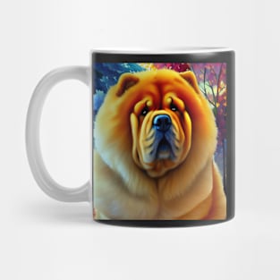 Chow Chow Art Mug